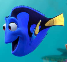 Finding Nemo on Con Marlin Mientras Este Esta Siguiendo A Su Hijo Nemo Dory Sufre De
