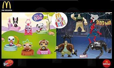 mcdonalds cajita feliz spiderman